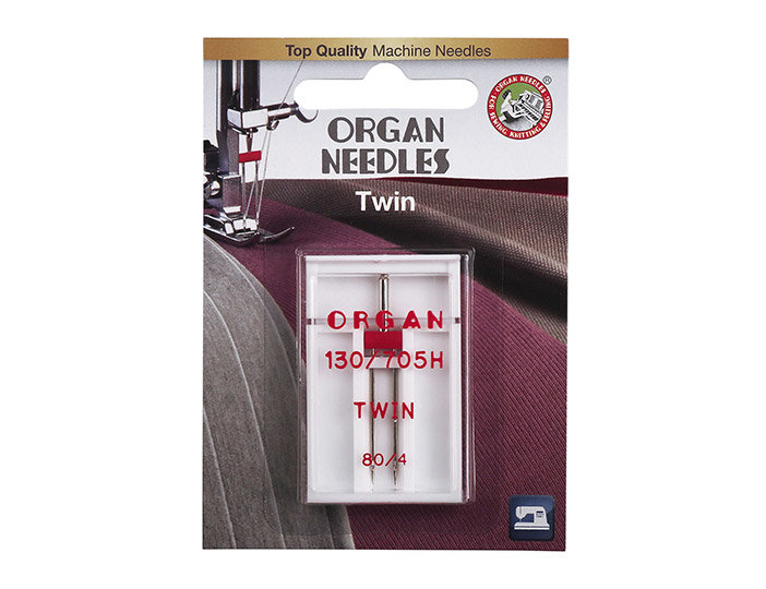 Organ иглы Двойные 1-80/4 блистер