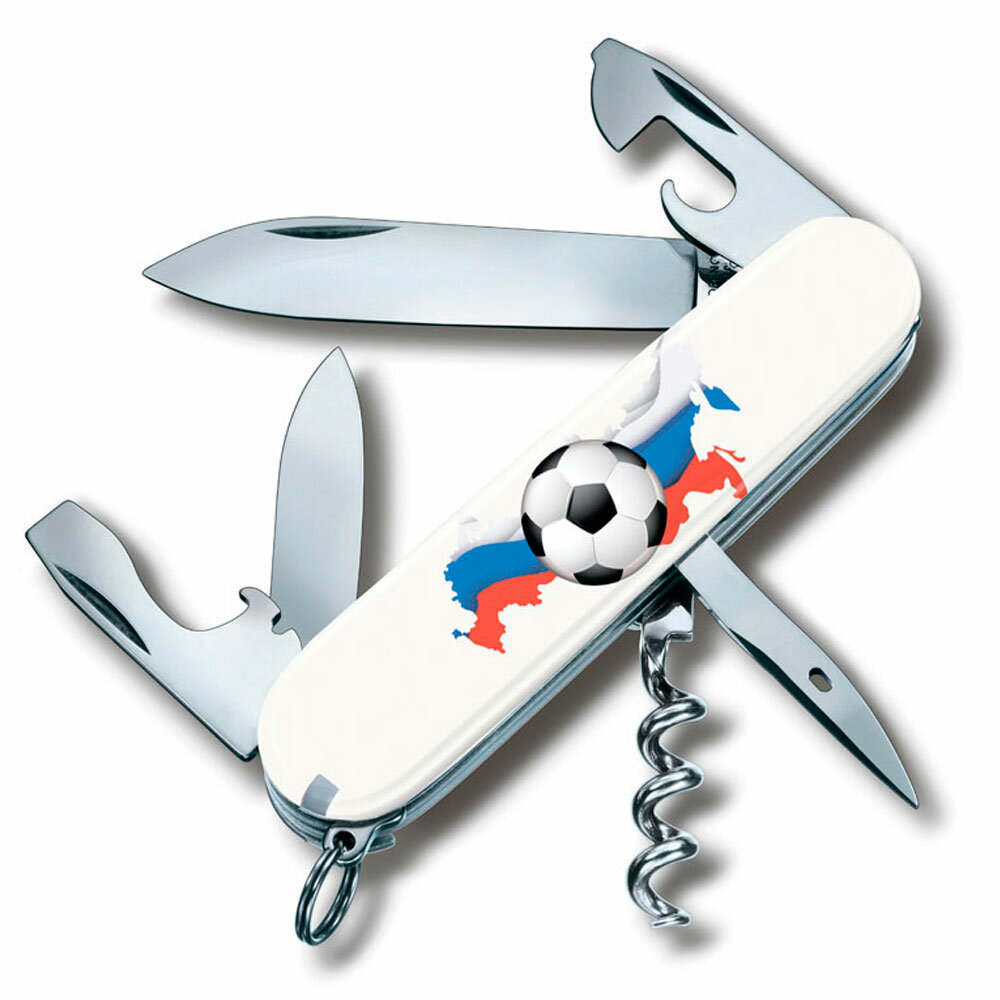 Нож Victorinox Spartan Российский футбол 91 мм 12 функций 1.3603 SOCCER I