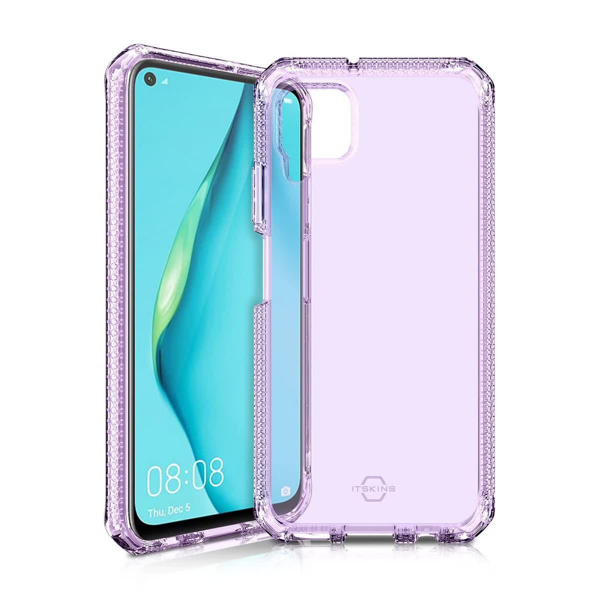 Чехол-накладка ITSKINS SPECTRUM CLEAR для Huawei P40 Lite\NOVA 6SE сиреневый
