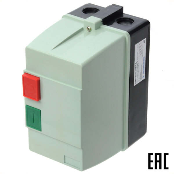 фото Пускатель магнитный ПМЛ 2220 220В 25А 1з IP54 с реле 17-25А (Электротехник)