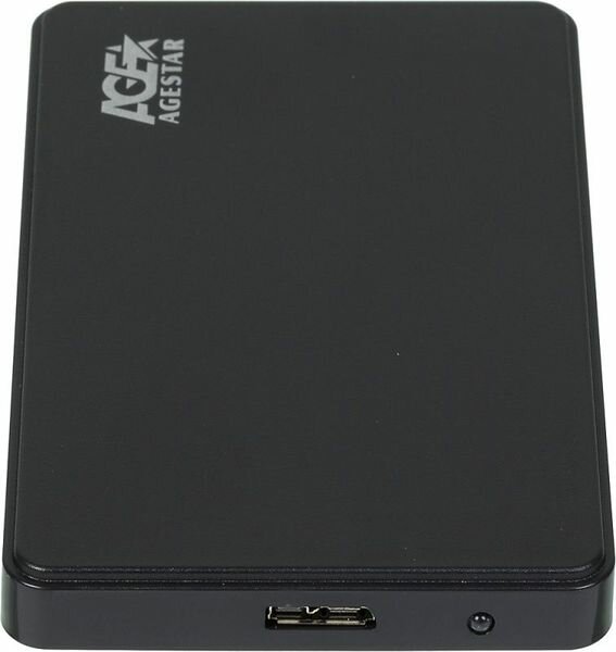 Внешний корпус AgeStar для Hdd/ssd 3UB2P2 Black .