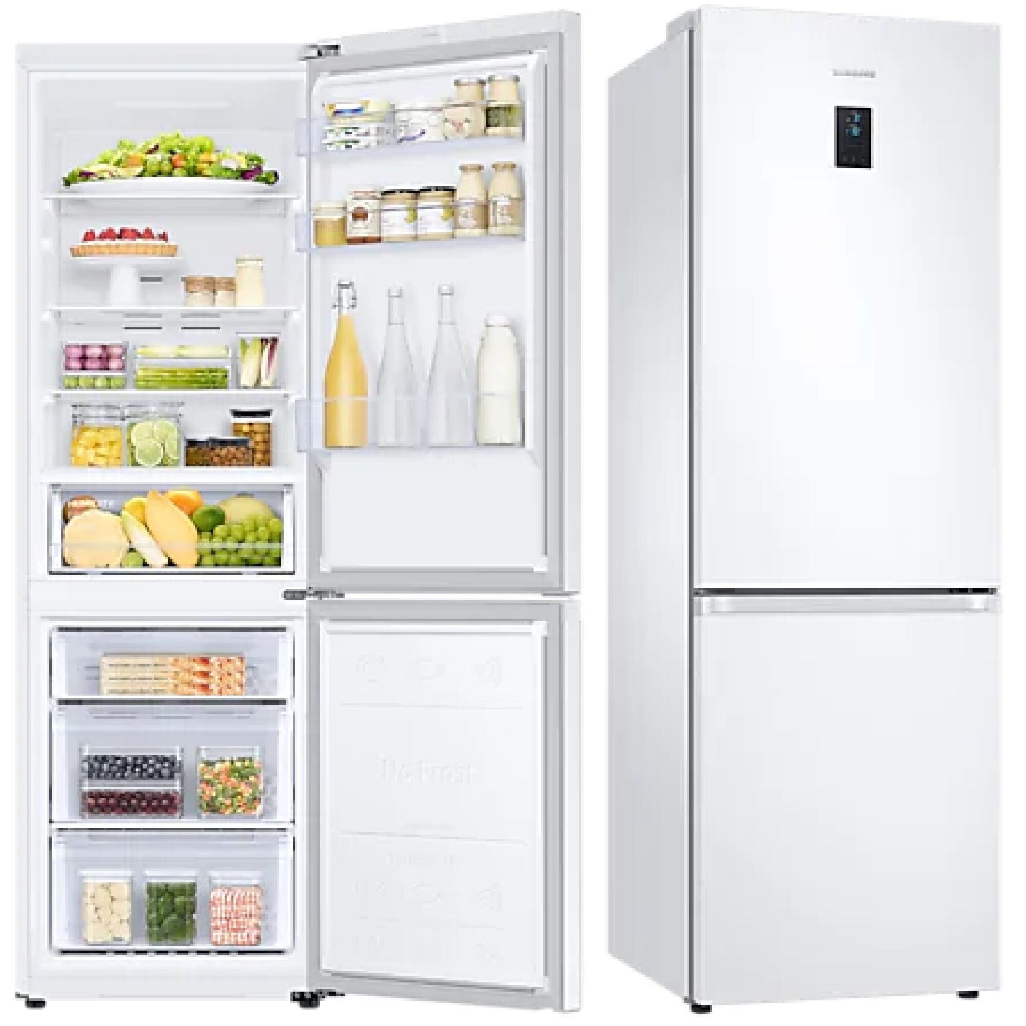 Холодильники с морозильной камерой Samsung RB34T670FWW