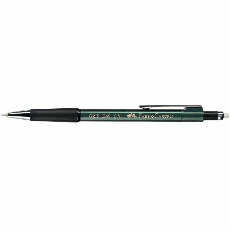 Карандаш механический Faber-Castell GRIP 1345 0.5 мм с ластиком, 392885