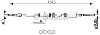 Трос Ручного Тормоза Land Rover Freelander -14 1573/1292мм Bosch арт. 1 987 482 313