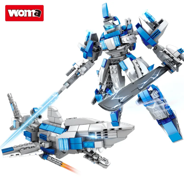 фото Конструктор WOMA TOYS Робот-ВарЛорд 2 в 1 C0411A