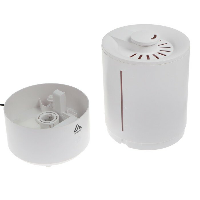 Увлажнитель-ароматизатор воздуха Windigo HM-8, ультразвуковой, 25Вт, 4л, 20м2, белый - фотография № 3