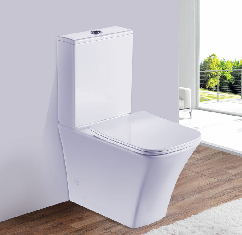 Унитаз компакт Esbano CRISAN (White). Размер: 625x365x820.