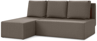 Угловой диван-кровать Hoff Крит, 195х80х138 см, цвет медово-коричневый, с универсальным углом