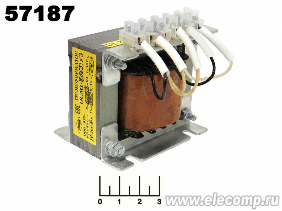 Трансформатор ОСМ1-0.063 380/5-24