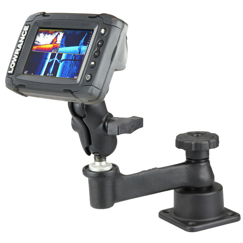 RAM-109H-2B-B-LO11 горизонтальный поворотный кронштейн RAM для серии Lowrance Elite-5