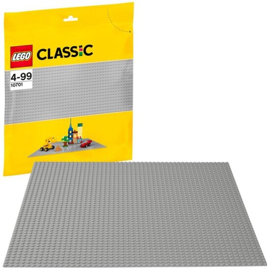 Конструктор LEGO ® Classic 10701 Строительная пластина серого цвета