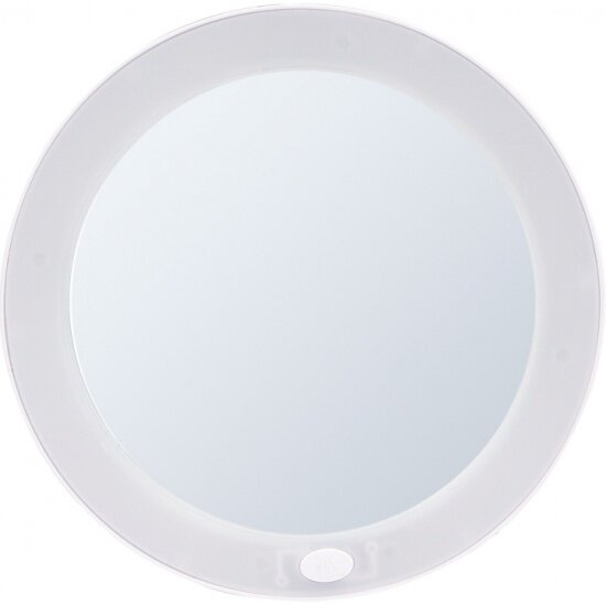 фото Косметическое зеркало Ridder Mulan О3003201, 5х-увелич. LED белый, на присосках