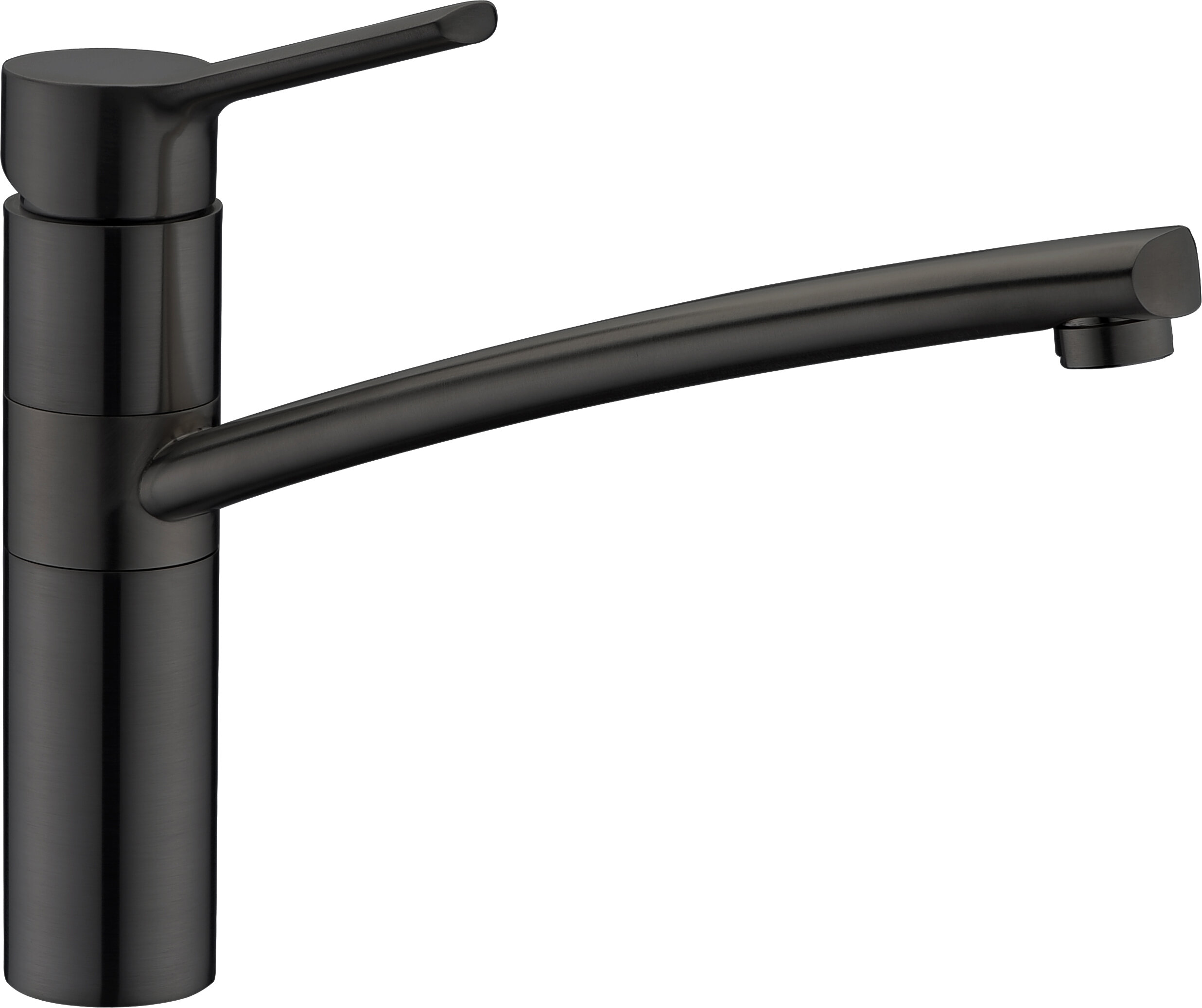 Смеситель для кухни Domaci Равенна EC 3011 черный