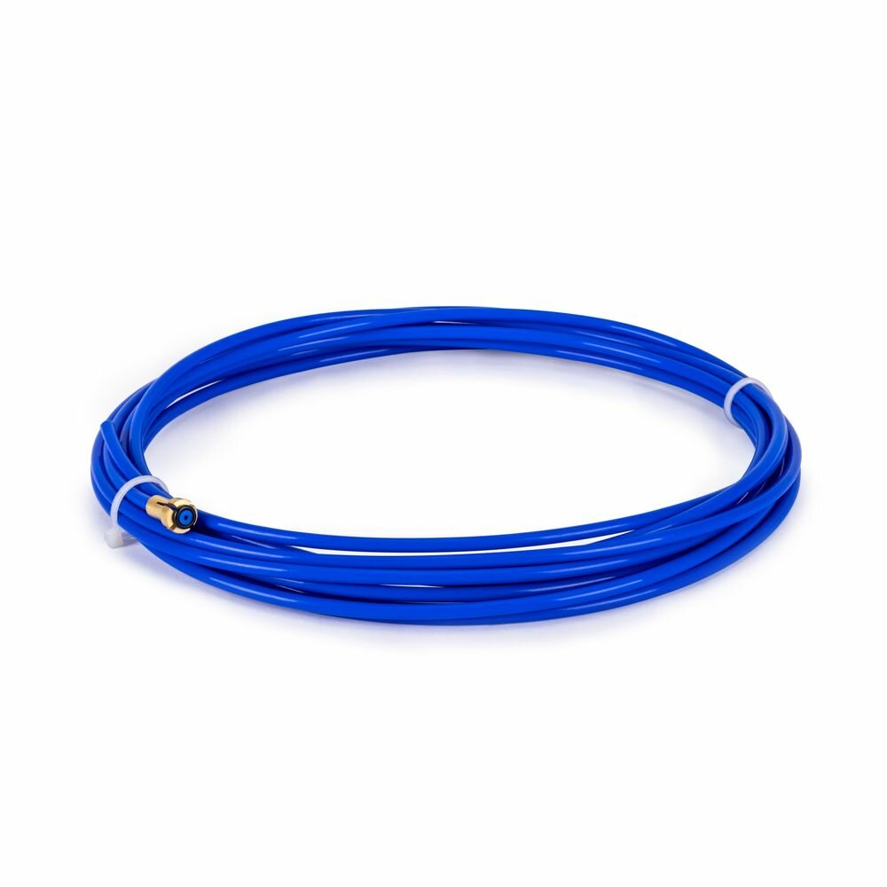 Канал 0,6-0,8мм тефлон синий, 5м, FoxWeld - фотография № 1