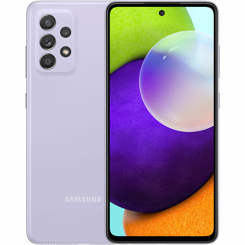 Смартфон Samsung Galaxy A52 SM-A525 4/128GB Lavender (EAC)