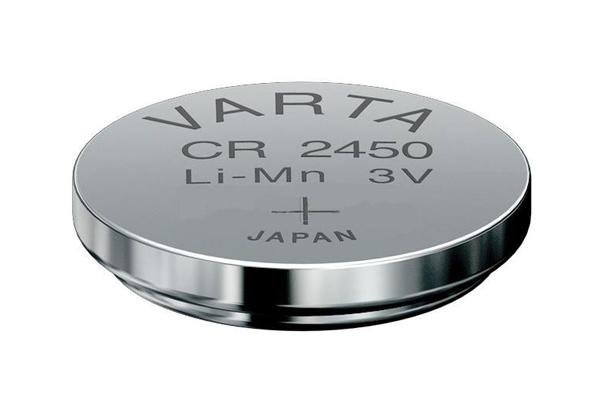 Varta CR2450 Lithium 3V BL1 6450, 1шт.