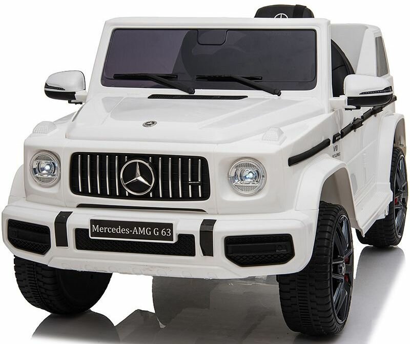 Электромобиль RiverToys Mercedes-AMG G63 O777OO Белый