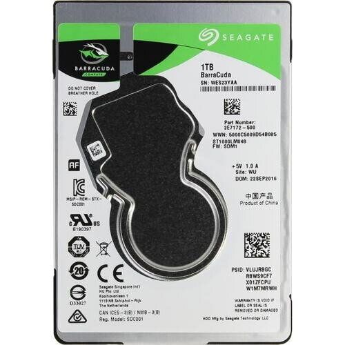 Жесткий диск Seagate Barracuda 1 ТБ ST1000LM048