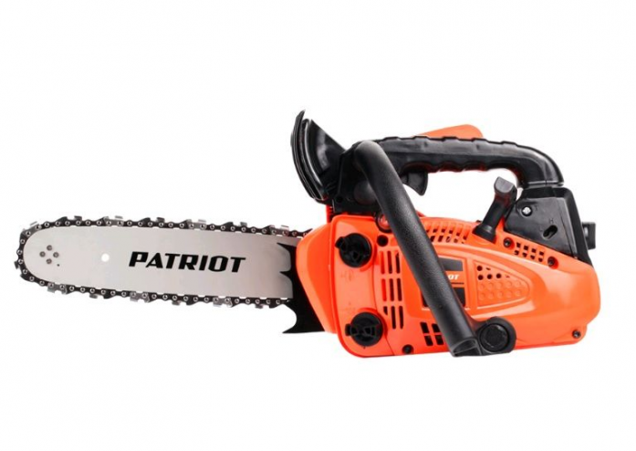 Бензиновая пила PATRIOT PT 2512 шина 12" 1.3 л.с