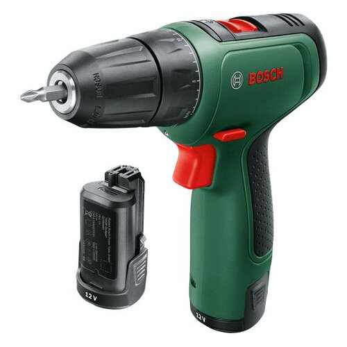 Дрель-шуруповерт Bosch EasyDrill 1200 1.5Ач, с двумя аккумуляторами [06039d3007]