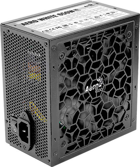 Блок питания 650W Aerocool Aero White