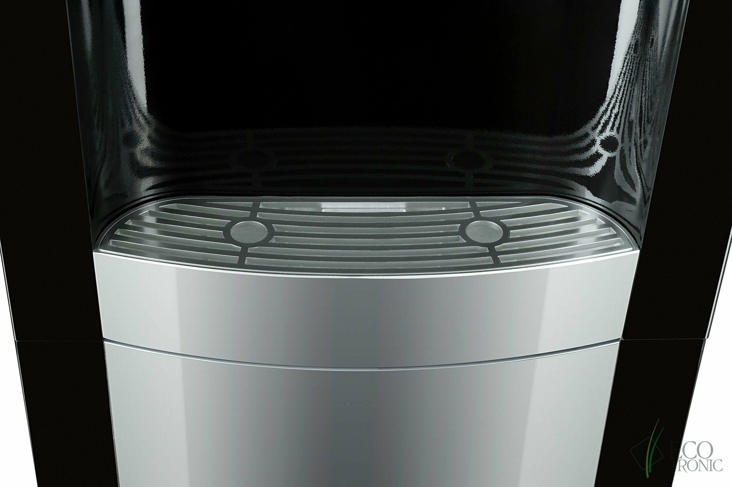 Кулер для воды "Экочип" V21-LF black-silver с холодильником - фотография № 8