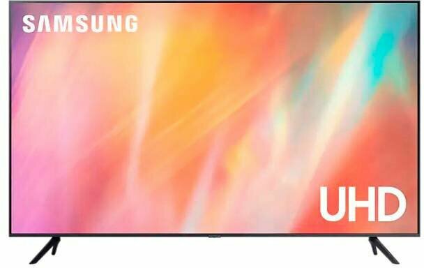 Телевизор Samsung Series 7 UE55AU7100UXRU, 55", 4K Ultra HD, титан