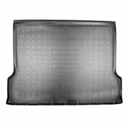 фото Коврик в багажник для UAZ Patriot (2014-) Полиуретановый / Автоковрик с бортом для багажника в УАЗ Патриот