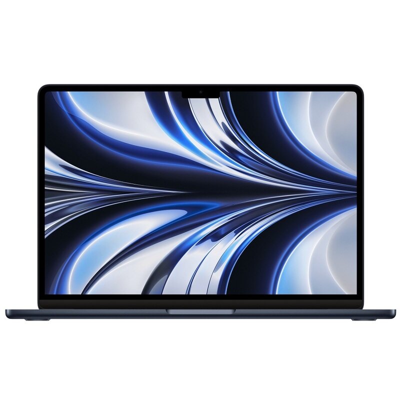 13.6 Ноутбук Apple MacBook Air 13 2022 (2560x1600, Apple M2, RAM 16 ГБ, SSD 256 ГБ, Apple graphics 8-core), Midnight (Z160000Z4)