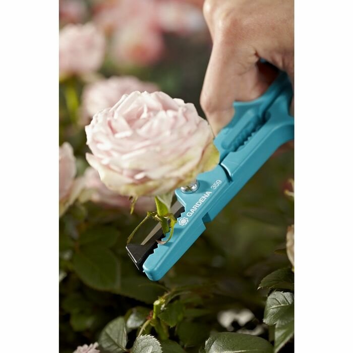 GARDENA Ножницы для роз, 8.6" (22 см), с пластиковыми ручками - фотография № 2