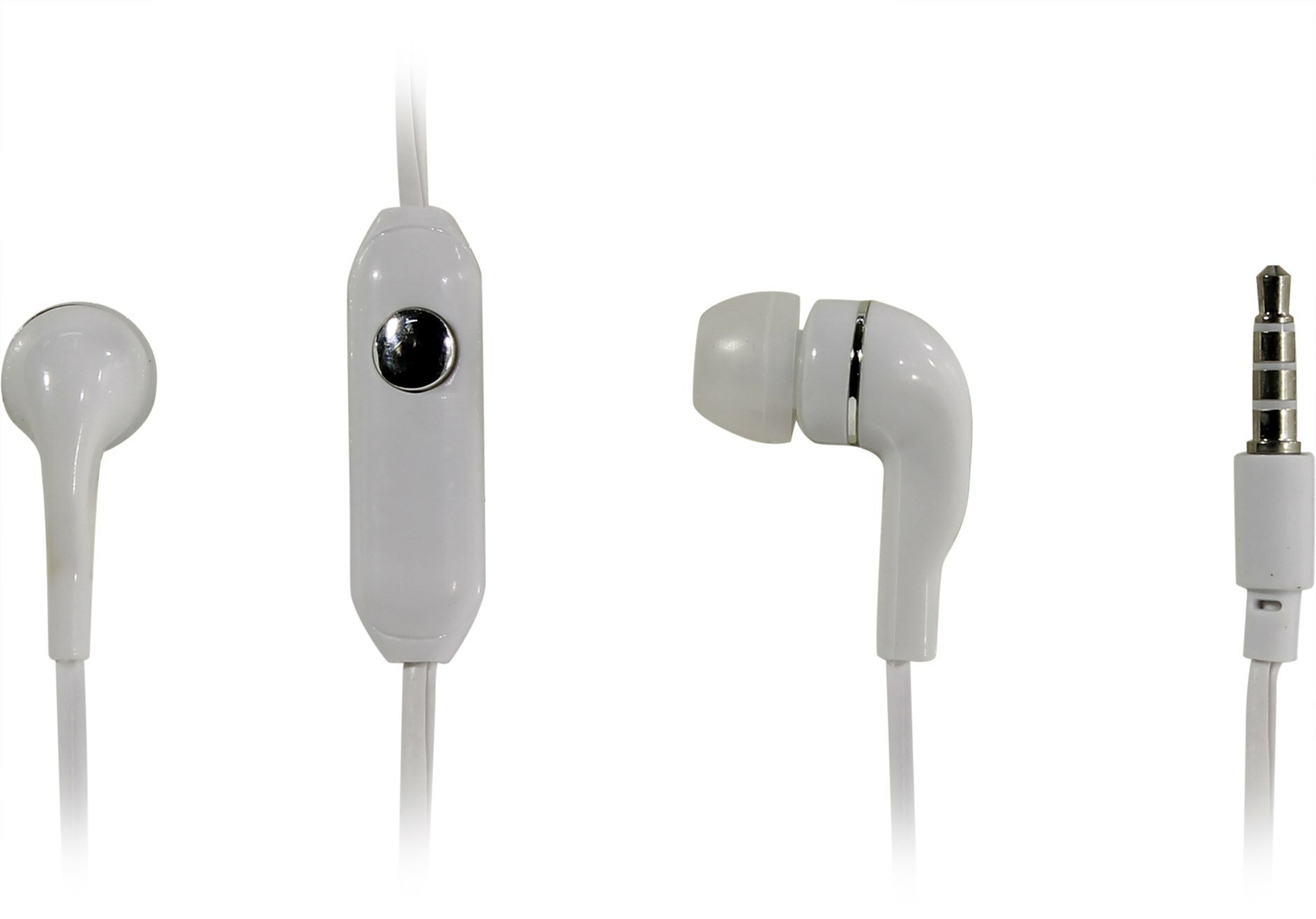 Наушники с микрофоном Smartbuy S4, белая, цветной пакет (SBH-012) / 100