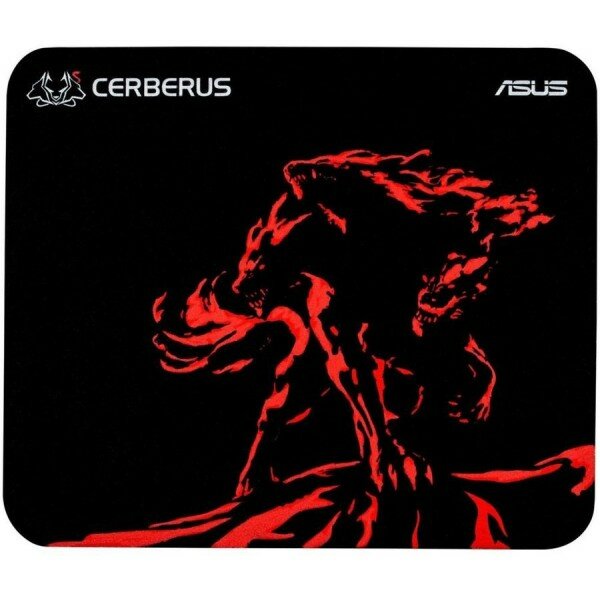 Коврик для мыши Asus CERBERUS MAT MINI черный/красный