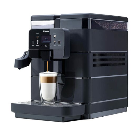 Saeco sm7683/00 Xelsis  acero inoxidable/negro innovadora pantalla táctil  Cafetera automática 
