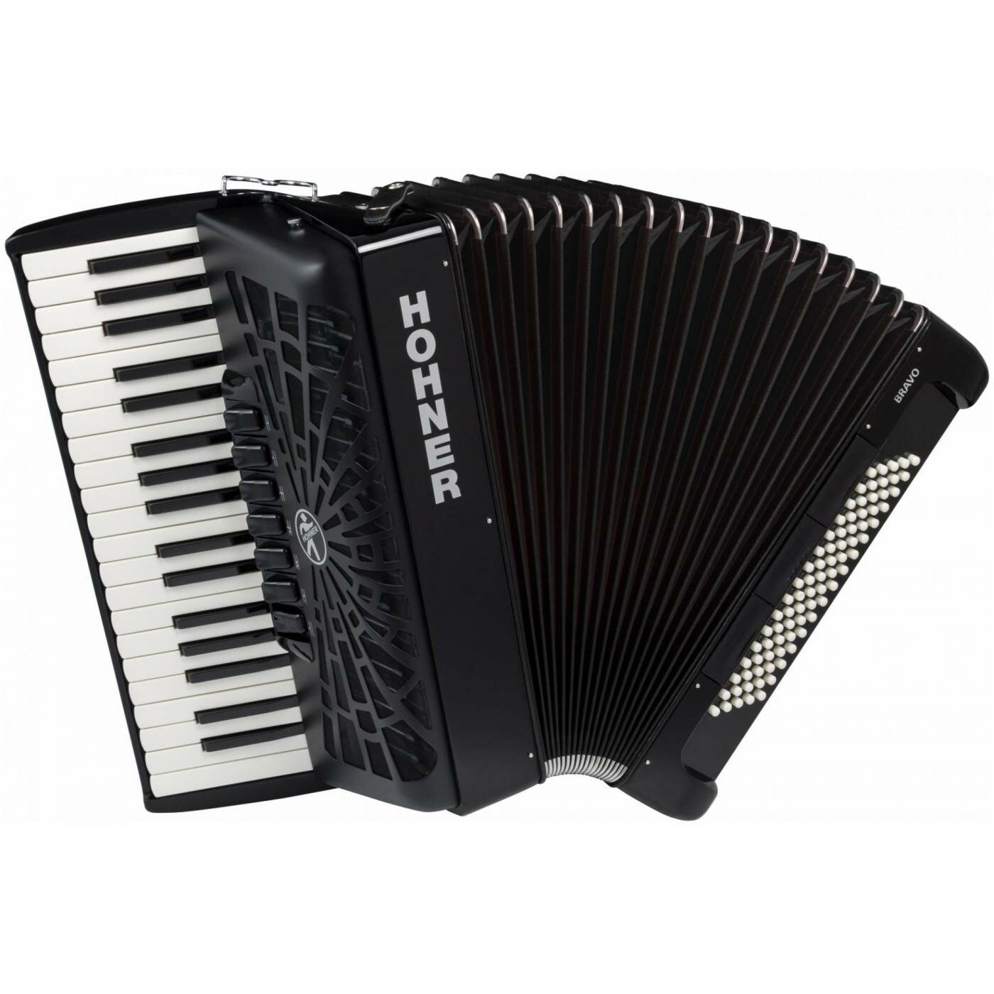 Аккордеон 7/8 Hohner Bravo III 80 black