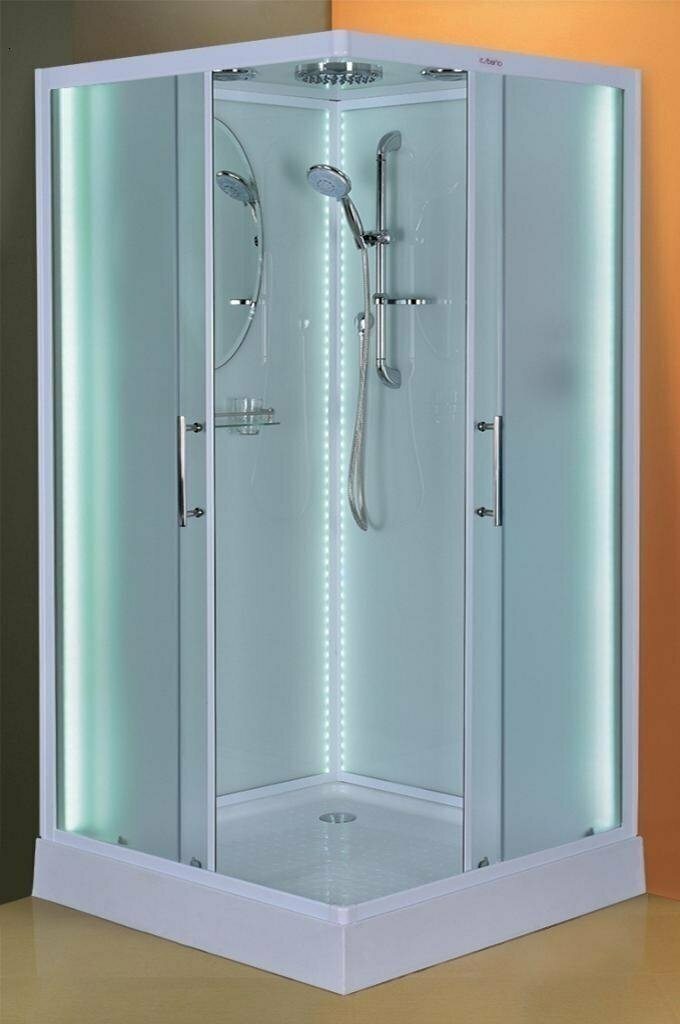 фото Душевая кабина Esbano Elegancia Led CKR 100х100