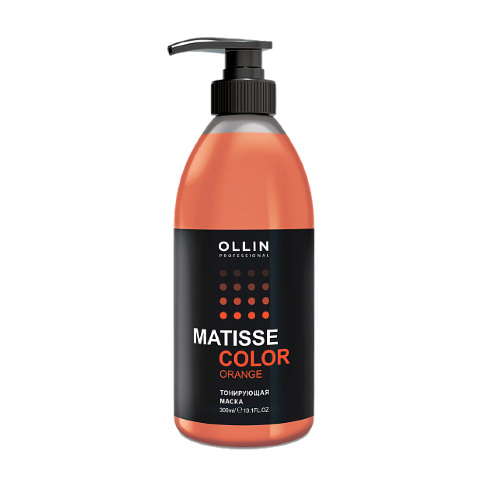 OLLIN Professional Matisse Color Orange Маска для волос тонирующая