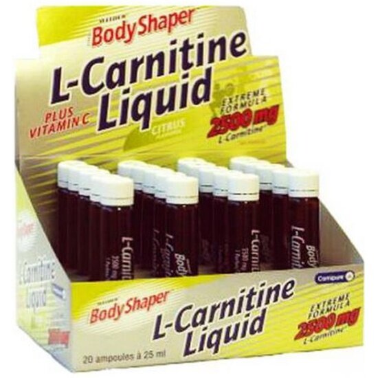 WEIDER "L-Carnitine Liquid" упак. 20амп.х25мл./цитрус