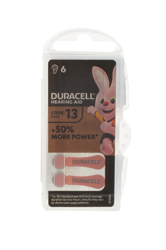 Duracell Батарейка Duracell ZA13-6BL, 6шт (5005479)