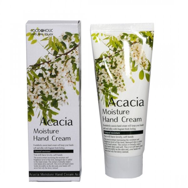 FoodaHolic Увлажняющий крем для рук с экстрактом акации Acacia Moisture Hand Cream, 100 мл