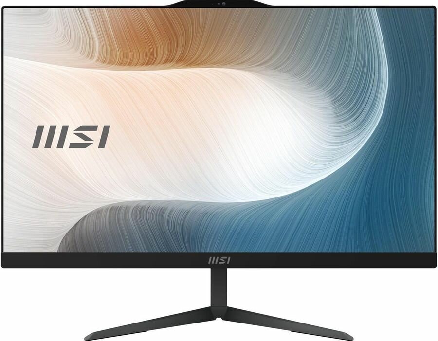 Моноблок MSI Modern AM242 11M-897XRU, 23.8", Intel Pentium Gold 7505, 4ГБ, 512ГБ SSD, Intel UHD Graphics, noOS, черный 9S6-AE0121-897