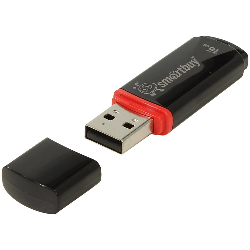 Память Smart Buy USB Flash 16GB Crown черный SB16GBCRW-K