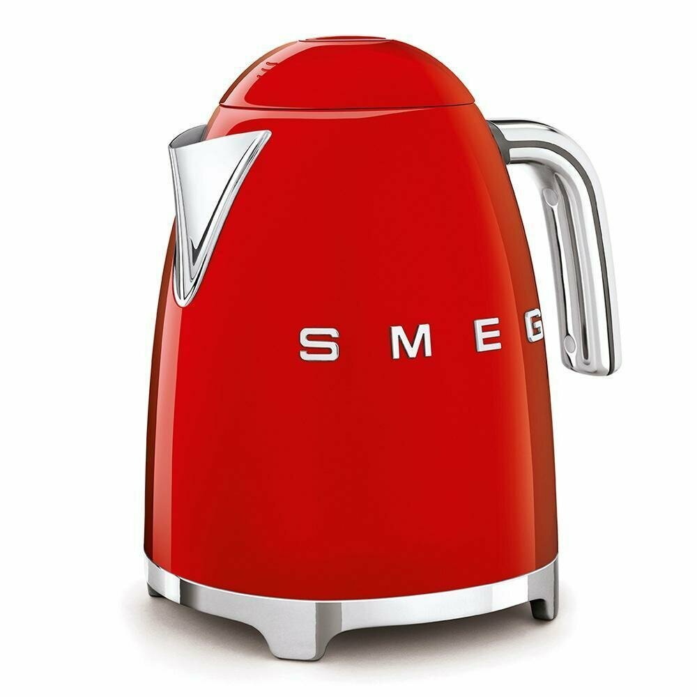 Чайник электрический 1,7 л Smeg 50's Style KLF03RDEU красный