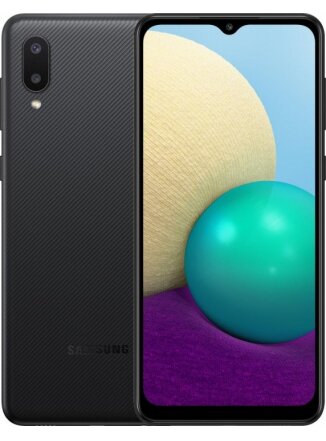 Мобильный телефон Samsung Galaxy A02 2/32GB (Черный)