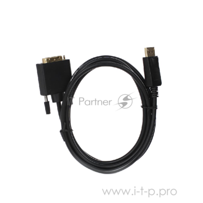 Кабель-переходник DisplayPort M --) DVI M 1,8м Vcom (cg606-1.8m)