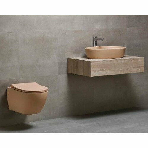 Унитаз подвесной beWash Bogen 88303273 латте