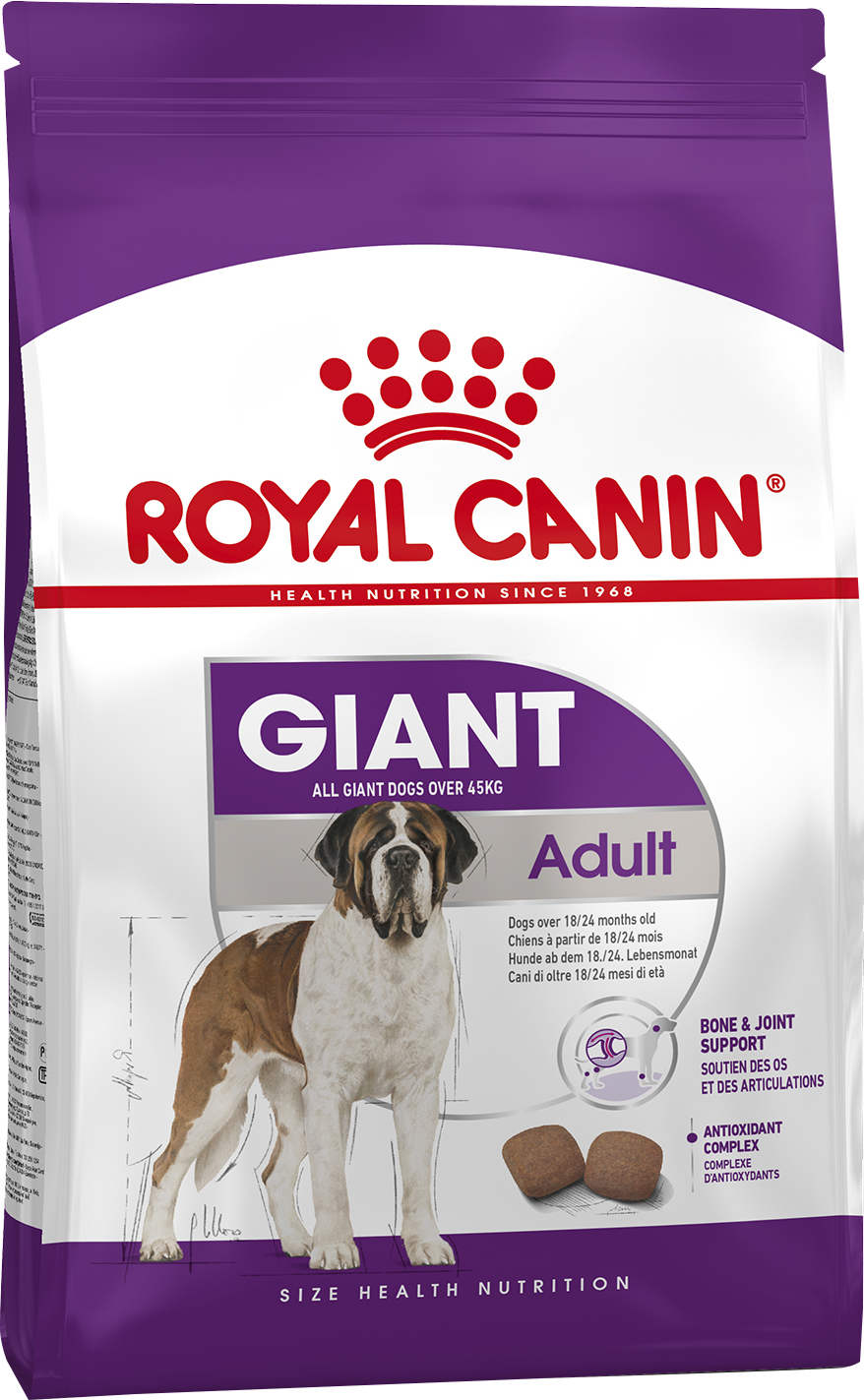 Royal Canin Джайнт Эдалт-28 д/собак гигантских пород 15кг