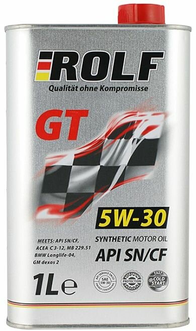   ROLF GT 5W-30 . API SN/CF 1