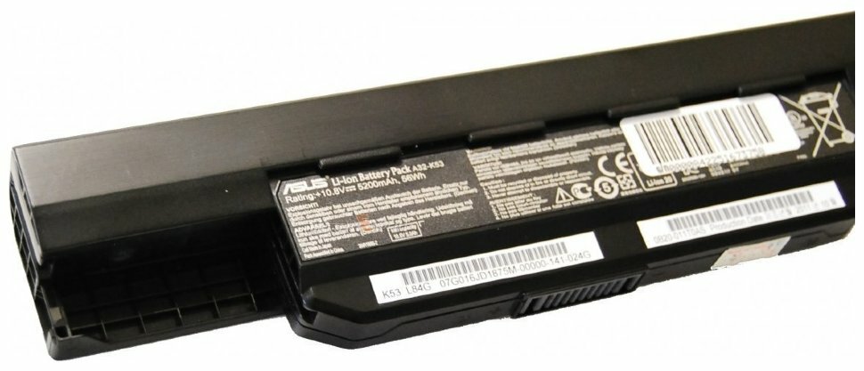Аккумулятор для ноутбука ASUS K53S 10.8V, 4800mah