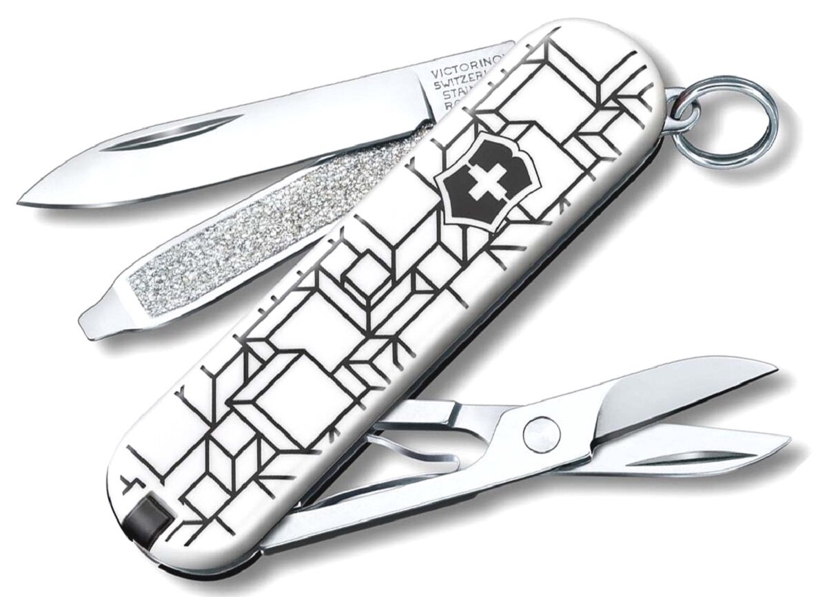 Нож перочинный Victorinox Classic Cubic illusion, Le 2021, 58мм 7функций, 0.6223.L2105