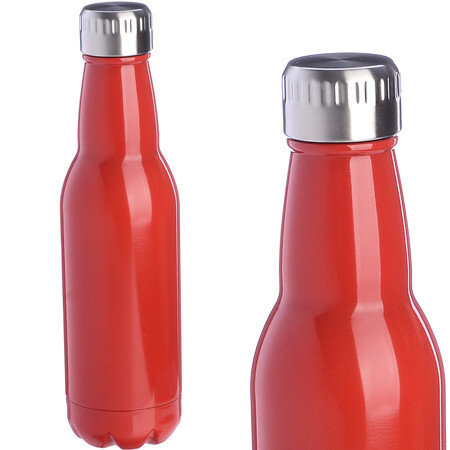77020-4 Термобутылка 500мл. Drink, красная (х20) ()